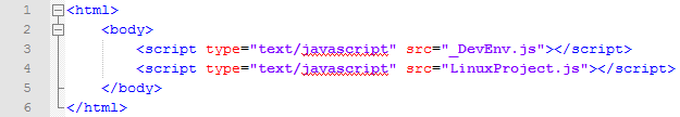 How to create a Framework in JavaScript - HTML file to have framework and user file