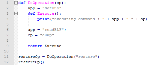 Closure In Python Example 2