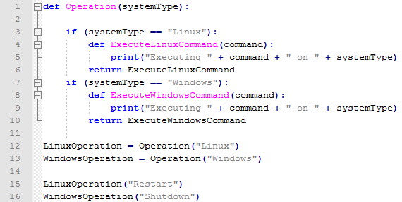 Factory Function In Python - Example 2