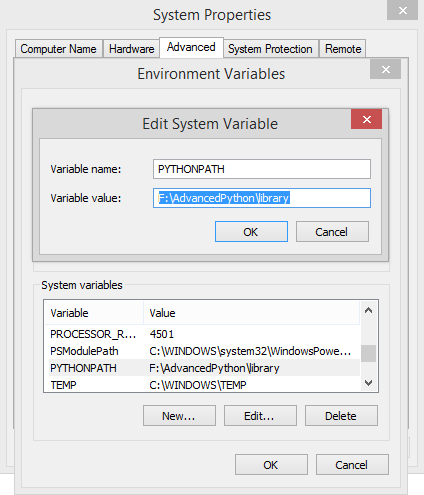 Writing a Python Library - Setting library path